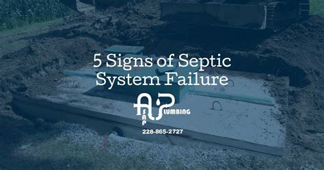 Septic System Failure Diagnosis Steps 